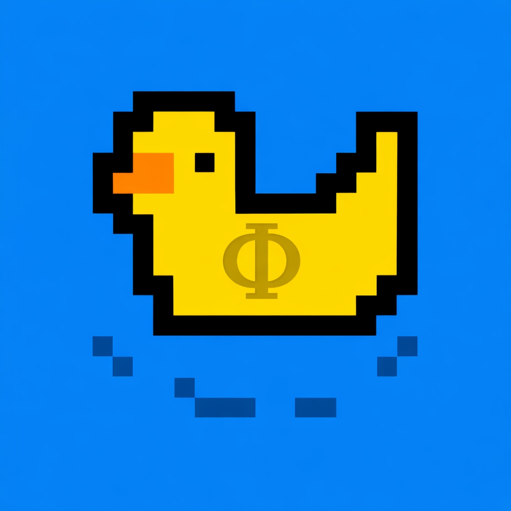 pixel duck